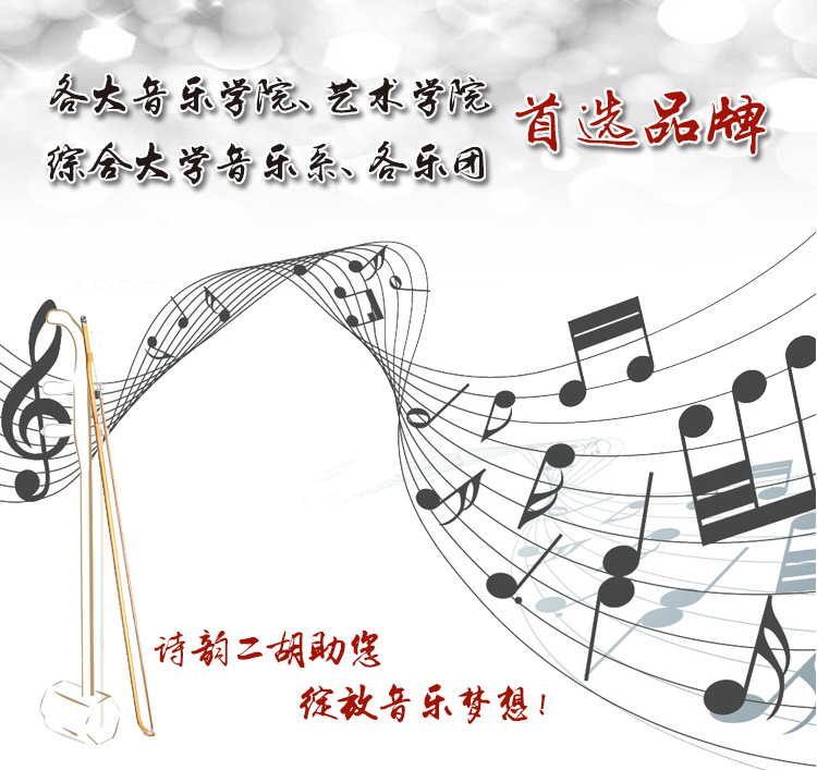 诗韵二胡厂家合作音乐学院